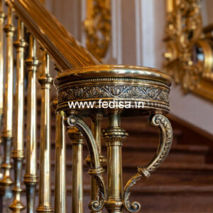 Ghar Exterior Balcony Design With Railings No-30285