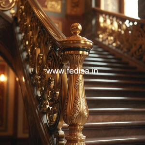 Modern Balcony Railing Design With Glass No-30816