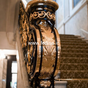 Modern Exterior Railing Design For House Front No-30837