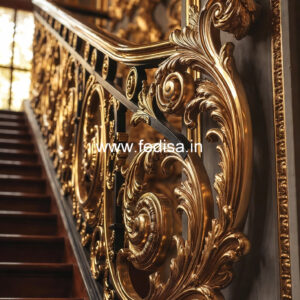 Modern Balcony Design India With Railings No-30965