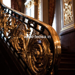 Stylish Exterior Railing Design India No-30984