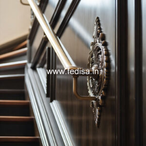 Best Balcony Design India With Steel Railings No-30990