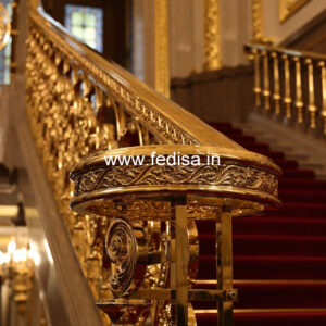 Latest Steel & Glass Railing Designs No-31054