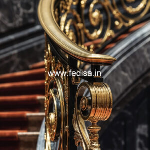 Modern Steel Railing India Homes No-31142