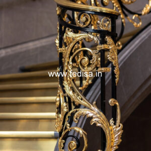 Modern Ghar Exterior Railings No-31157