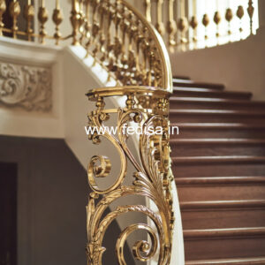 Stylish Staircase Railing Design For Indian Homes No-31233