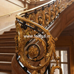 Modern Staircase Railing Designs India No-31251