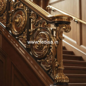 Stylish Exterior Railing Design For Small House India No-31403