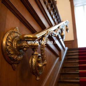 Modern Staircase Design With Railings No-31575