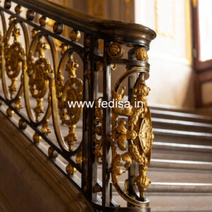 Stylish Home Exterior Designs With Railings No-31634