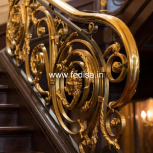 Stylish Balcony Decor With Railings No-31673