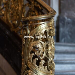 Stylish Staircase Railing Design For Indian Homes No-35964
