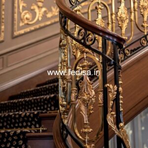 Ghar Exterior Railing Design India No-36074
