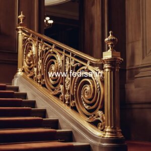 Modern Steel Railing Design India No-36076