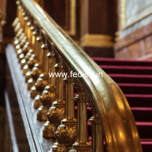 Stylish Exterior Railing Design For Small House India No-36134