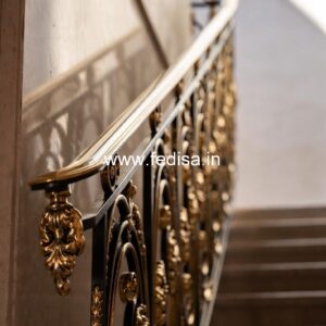 Latest Balcony Design With Steel Railing India No-36148
