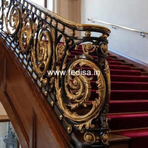 Stylish Railing Design For Duplex House India No-36157