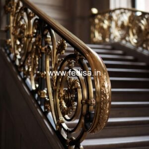 Elegant Exterior Railing Designs No-36184