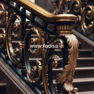 Elegant Staircase Railings For Home No-36281