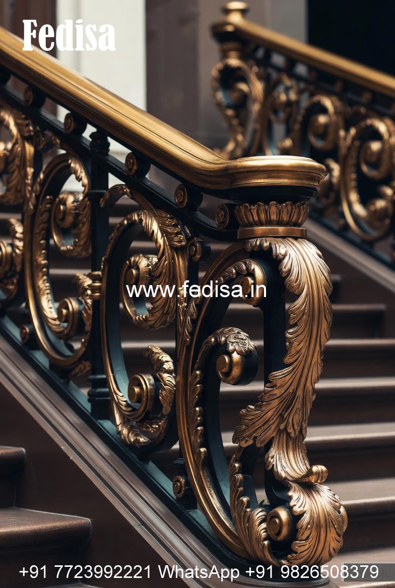 Elegant Staircase Railings For Home No-36281