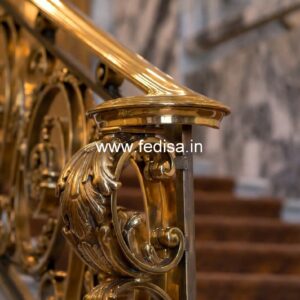 Modern Staircase Design With Railings No-36306