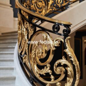 Modern Staircase Designs With Railings No-36367