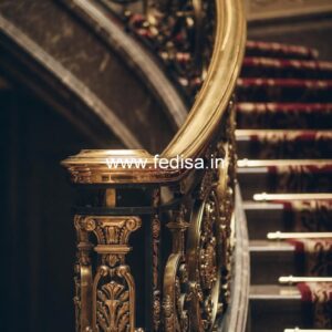 Elegant Exterior Designs With Railings No-36388