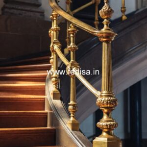 Modern Balcony Design With Stylish Steel Railings No-36454