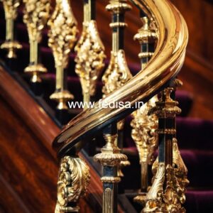 Stylish Steel Balcony Railings For Exterior Design No-36461