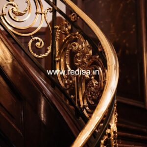Stylish Indian Balcony Railings Design No-36557