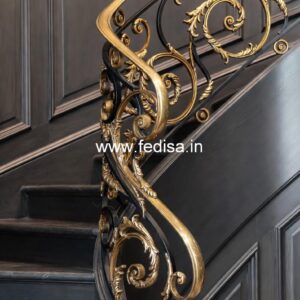 Stylish Steel Railing Design Ideas For Home Exterior Decoration No-36567