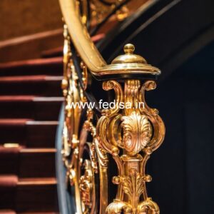 Elegant Staircase Railing Ideas For Interior Home Decor No-36571