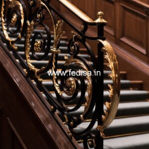 Latest Balcony & Stair Railing Designs 2038 No-36672