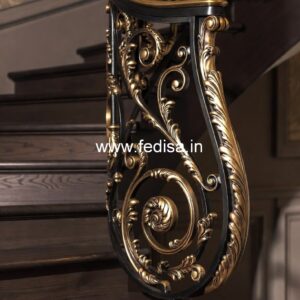 Modern Balcony Decor With Railings No-36742