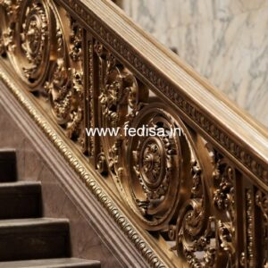 Modern Balcony Railing Design With Glass No-36880