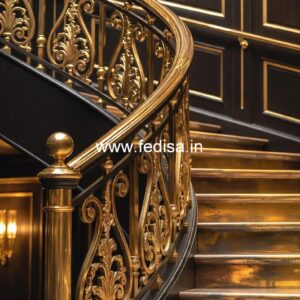 Stylish Outdoor Staircase Railings No-36889