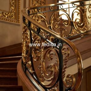 Modern Exterior Balcony Designs With Railings No-36970