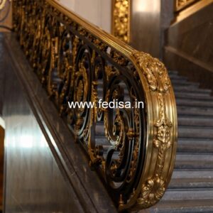 Stylish Steel Railing Designs For Balcony No-36974