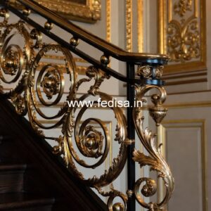 Ghar Exterior Ke Liye Stylish Railings No-37023