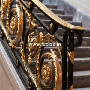 Ghar Balcony Design With Stylish Railings No-37077
