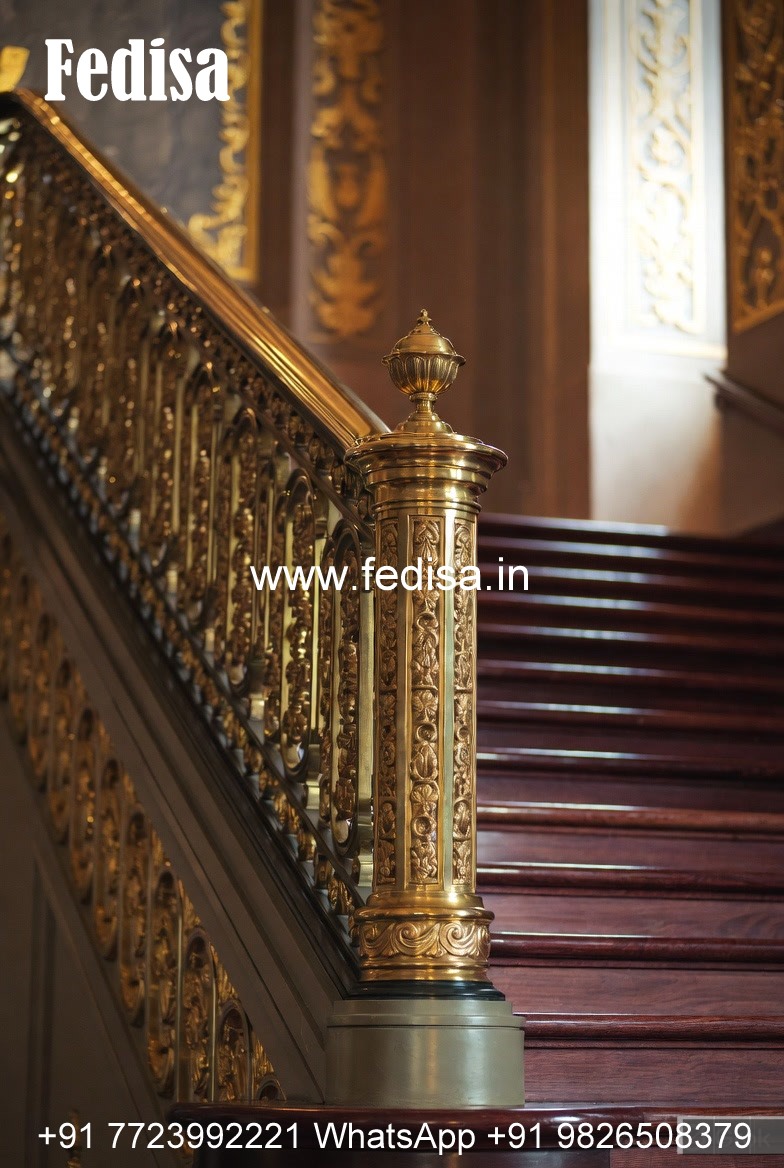 Stylish Exterior Railings India Homes No-37254