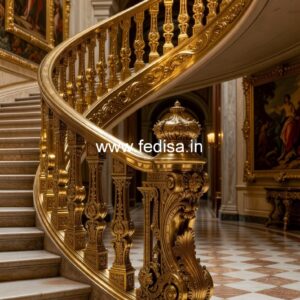 Modern Front Balcony Railing Designs No-37618