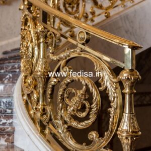 Stylish Balcony Railing Design With Glass And Steel No-37639