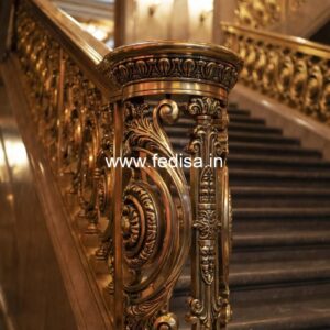 Stylish Steel Railing Designs For Balcony No-37706