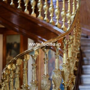 Stylish Steel Railing Design For Indian Homes No-37727