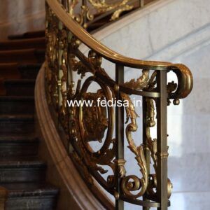 Modern Steel Railing Design India Homes No-37734