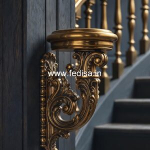 Indian House Front Balcony Railing Design No-37746