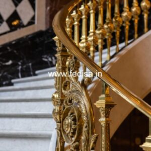 Modern Exterior Railing India Homes No-37789