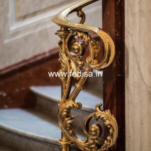 Ghar Exterior Balcony Design With Railings No-37813