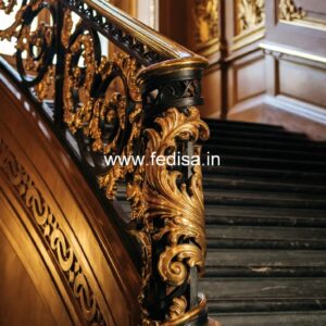 Stylish Exterior Balcony Railings No-37879